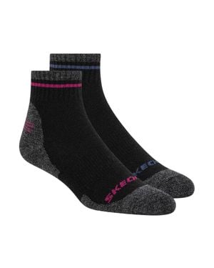 Skechers "Trail" Socken Für Herren (2Er-Pack) - Schwarz