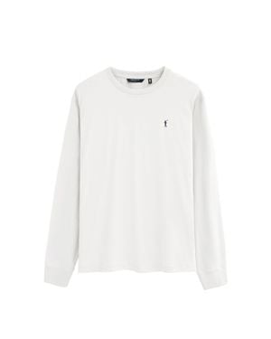 POLO CLUB Langärmliges T-Shirt Mit Rigby Go Stickerei - Weiß