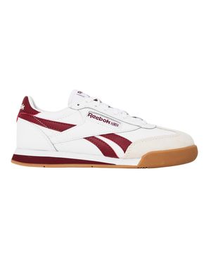 Reebok "Campio Xt" Sneaker Für Damen, Leder, Runder Zeh, Flach - Pink