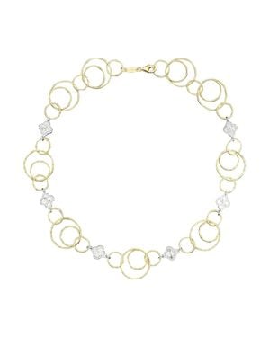 Der Kettenmacher Der Kettenmacher Fantasy Kette 925/- Sterling Silber Rhodiniert/Vergoldet - Weiß
