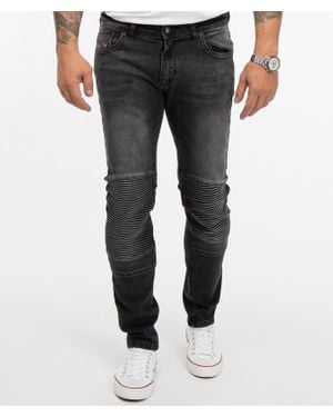 Rock Creek Jeans Slim Fit - Schwarz