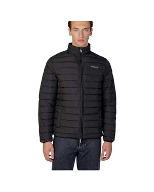 Aquascutum "Active" Jacke Für Herren, Stehkragen - Schwarz