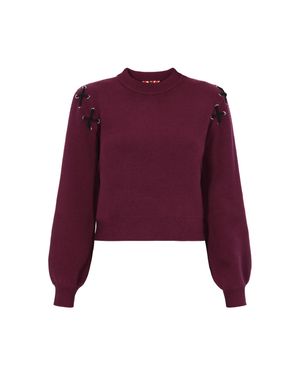 myMo Pullover Frauen - Lila