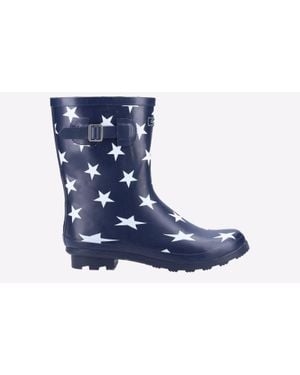 Cotswold Badminton Wellington Wasserdicht Damen Mädchen - Blau