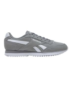 Reebok "Royal Glide" Wellenförmig Sneaker Für Herren, Wildleder (Hellgrau/Weiß)