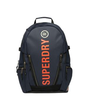 Superdry Tarp-Rucksack - Blau