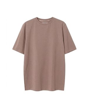 Basiclo Oversized Premium T-Shirt Dunkelbeige - Braun