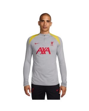Nike "Strike" Drill-Top Für Herren/Damen Dri-Fit - Grau