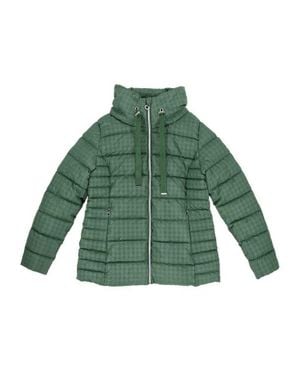 Firetrap Steppjacke Für Damen, Hahnentritt - Grün