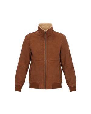 Dreimaster Jacke Männer Cognac - Braun