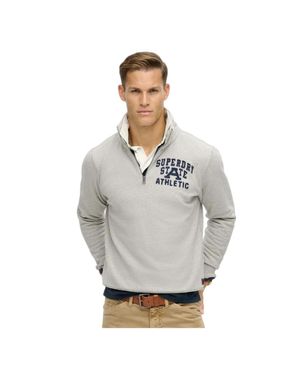 Superdry Herren Vintage Sportpullover - Grau