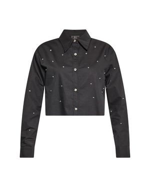 faina Hemdbluse Damen - Schwarz