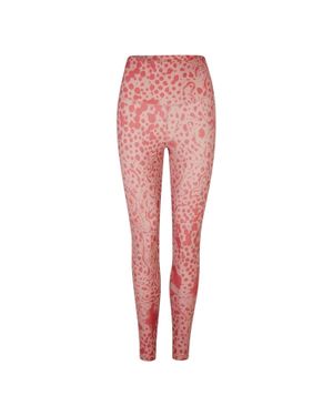 Reebok "Studio Lux Hr 2.0" Leggings Für Damen (Calypso Koralle) - Rot