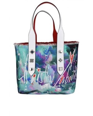 Christian Louboutin Mittelgroße Einkaufstasche Frangibus - Blau