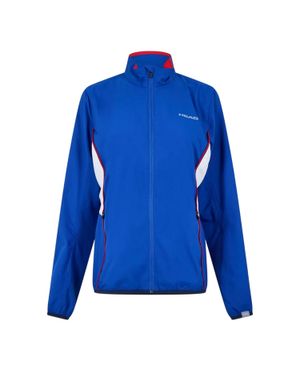 Head "Club" Trainingsjacke Für Damen, Durchgehender Reißverschluss - Blau