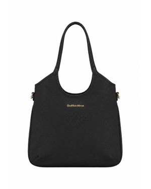 Gianmarco Venturi Schultertasche - Schwarz