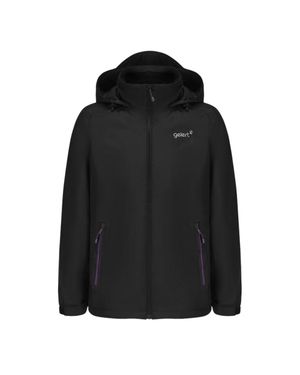 Gelert "Horizon" Jacke, Wasserfest Für Damen /Violett) - Schwarz