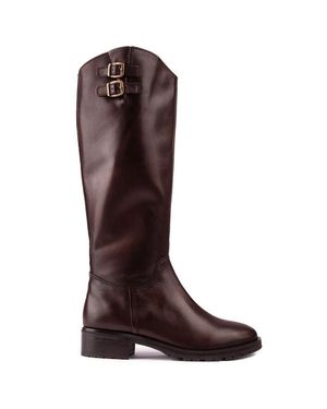 Sole Gabby Knee High Stiefel - Braun