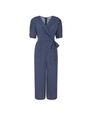 Yumi' Jumpsuit Für Damen, Leger - Blau