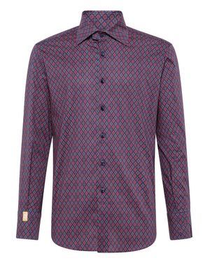 Billionaire Hemd Slim Fit - Lila
