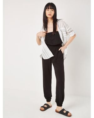 Apricot Utility Bandeau-Overall - Weiß