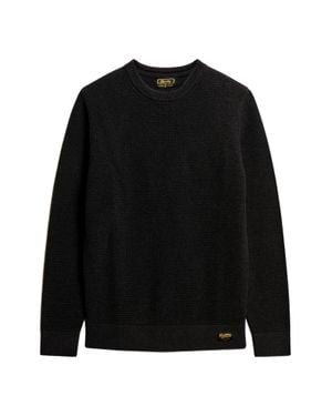 Superdry Pullover - Schwarz