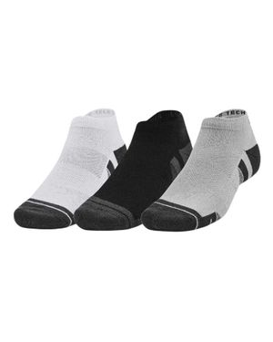 Under Armour "Performance Tech" Knöchelsocken Für Herren/Damen (3Er-Pack) (Schwarz/Grau/Weiß)