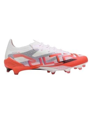 PUMA "Ultra Ultimate" Fußballschuhe Mit Festem Boden Für Damen /Rot)