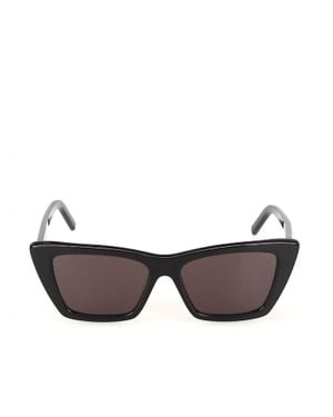 Saint Laurent Sonnenbrille/Grau - Braun