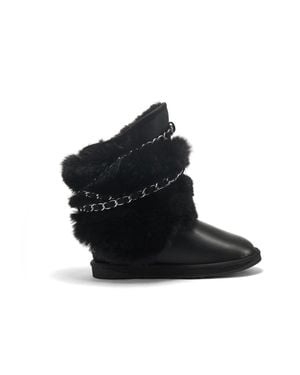Australia Luxe Atilla Kurz Satin - Schwarz