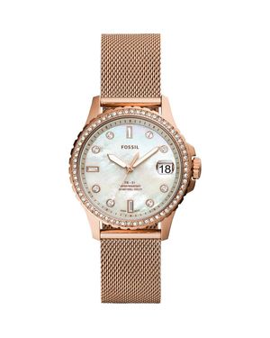 Fossil Fb-01 Damen Armbanduhr Es4999 - Weiß