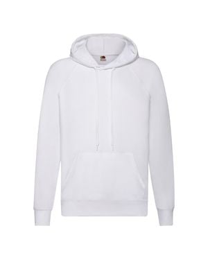 Fruit Of The Loom Sweatshirt Mit Kapuze Für Herren/Damen - Weiß