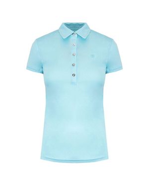 Ariat Talent Frauen Hellblaues Polohemd