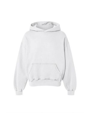 Basiclo Heavyweight Oversize Hoodie Weiss - Weiß