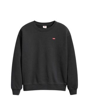 Levi's Sweatshirt Rundhalsausschnitt Für Damen - Schwarz