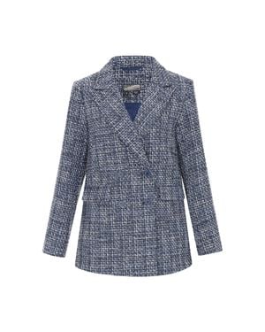 Dreimaster Jacke Frauen Blau Mehrfarbig