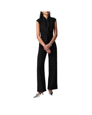 Odd Muse Jumpsuit Für Damen, Weites Bein - Schwarz