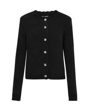 Dreimaster Strickjacke Frauen - Schwarz