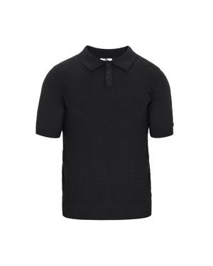 Mo T-Shirt Männer Meliert - Schwarz