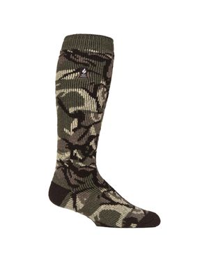 Heat Holders Herren Jacquard Thermosocken Für Den Winter - Braun