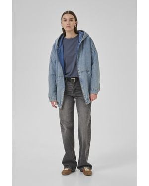 My Essential Wardrobe Jacke Mwozzie Oversize Fit - Blau