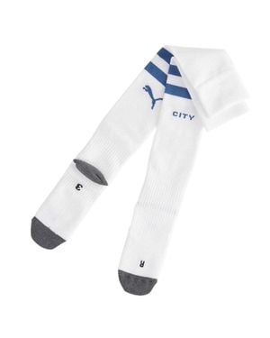 PUMA Fußballsocken Für Herren, Stripes Weiß/Blau)