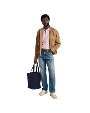 GANT Poloshirt Für Herren, Piqué - Blau