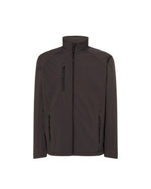 JHK Softshelljacke Für Herren (Graphit) - Braun