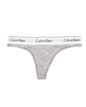 Calvin Klein String Aus Moderner Baumwolle - Schwarz