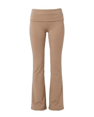 Basiclo Fold Over Pants Hellbraun - Natur