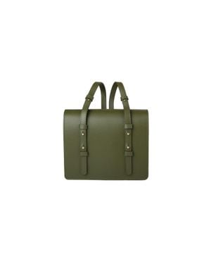Giulia Monti Schultertasche Militärgrün