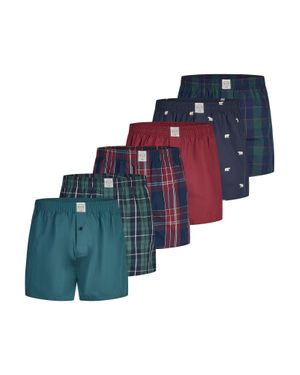 M&G 1 Herren Boxer Classicsboxershorts, Unterhose, Boxerbriefs - Blau