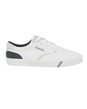 Bench "Briscoe" Sneaker Für Herren, Canvas, Flach - Weiß