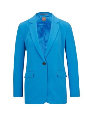 BOSS "Jocaluah" Anzugjacke Für Damen (Leuchtendes) - Blau
